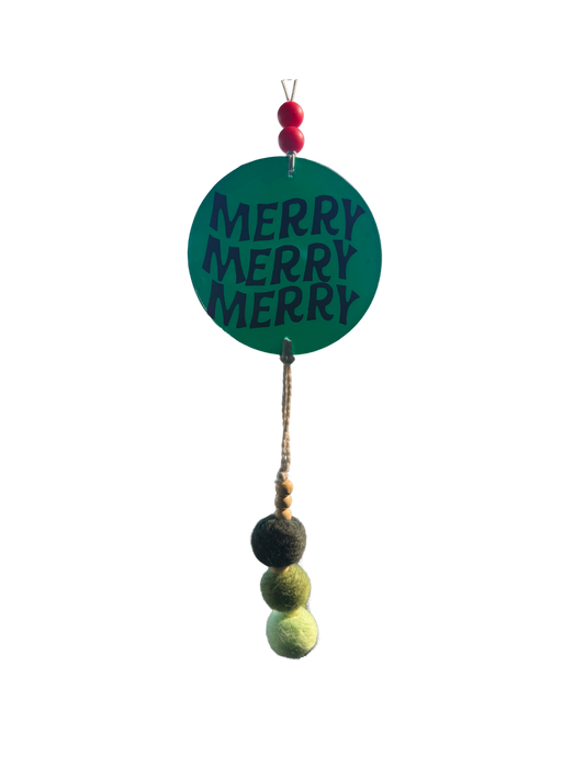 Christmas Car Mirror Hanger
