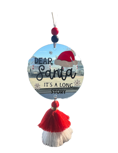 Christmas Car Mirror Hanger