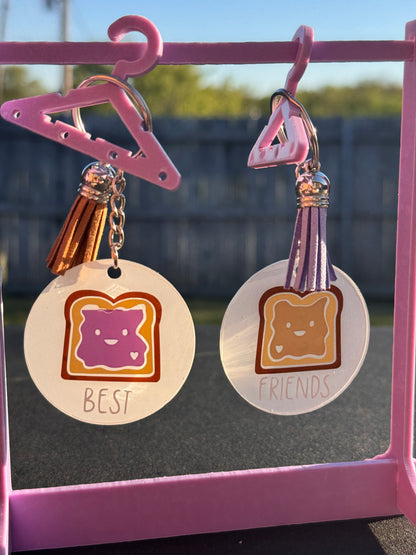 Best Friend Keychains