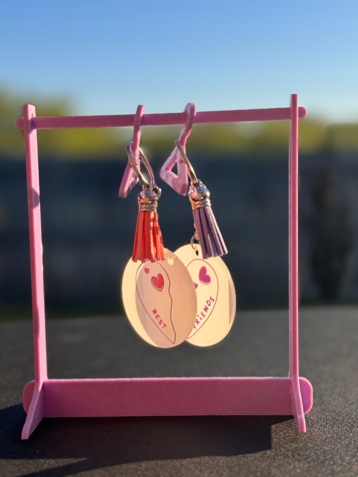 Best Friend Keychains