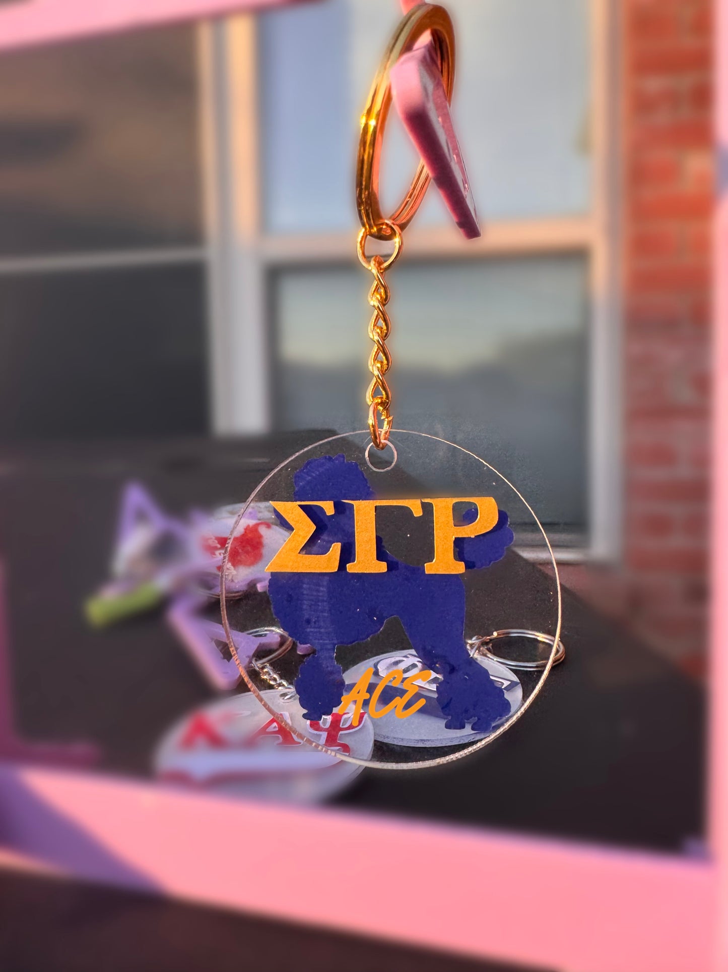 Sorority/Fraternity Keychains