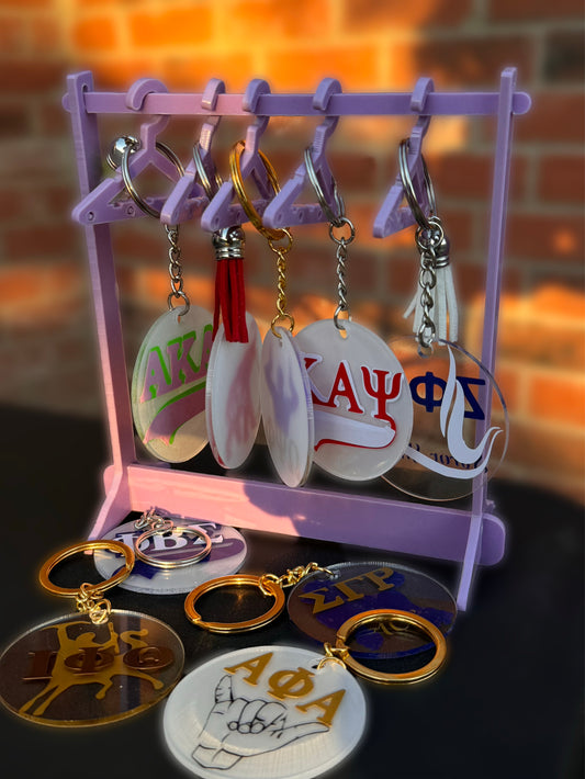 Sorority/Fraternity Keychains