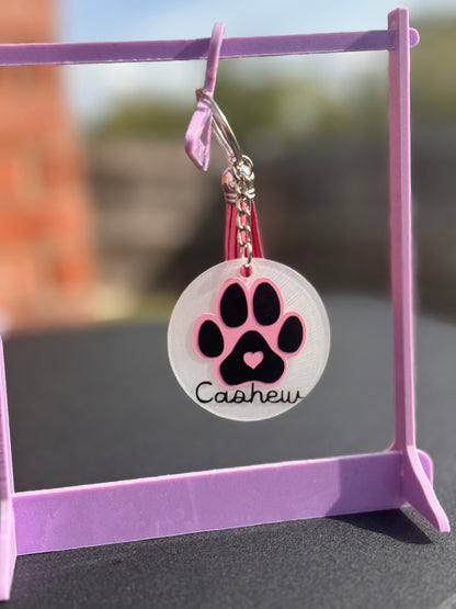 Dog/Cat Mom Keychains