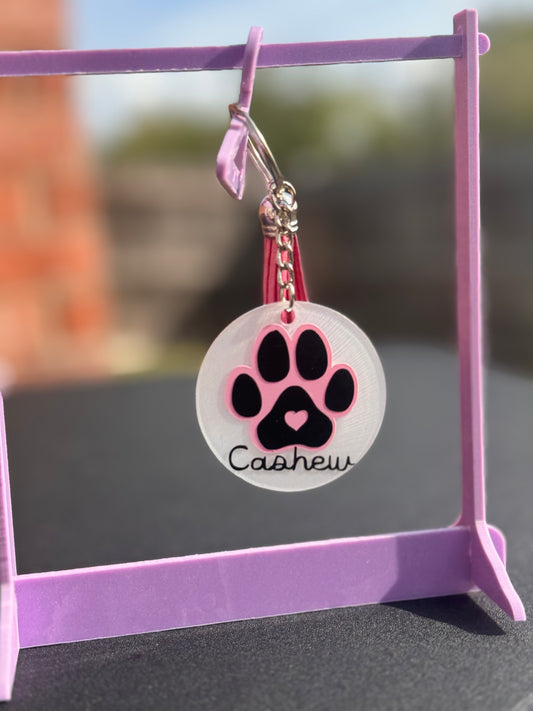 Dog/Cat Mom Keychains